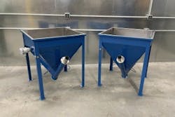 AFC custom powder hoppers AFC custom powder hoppers