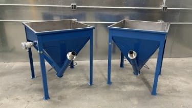 AFC custom powder hoppers