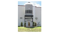 An engineered plastic cooling tower from Delta Cooling recently installed at a sintered metals facility in Western Pennsylvania. An engineered plastic cooling tower from Delta Cooling recently installed at a sintered metals facility in Western Pennsylvania.