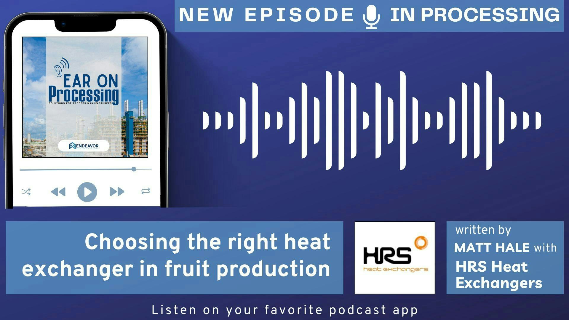 Selecting the right heat exchanger for fruit processing: Optimizing pasteurization and product quality