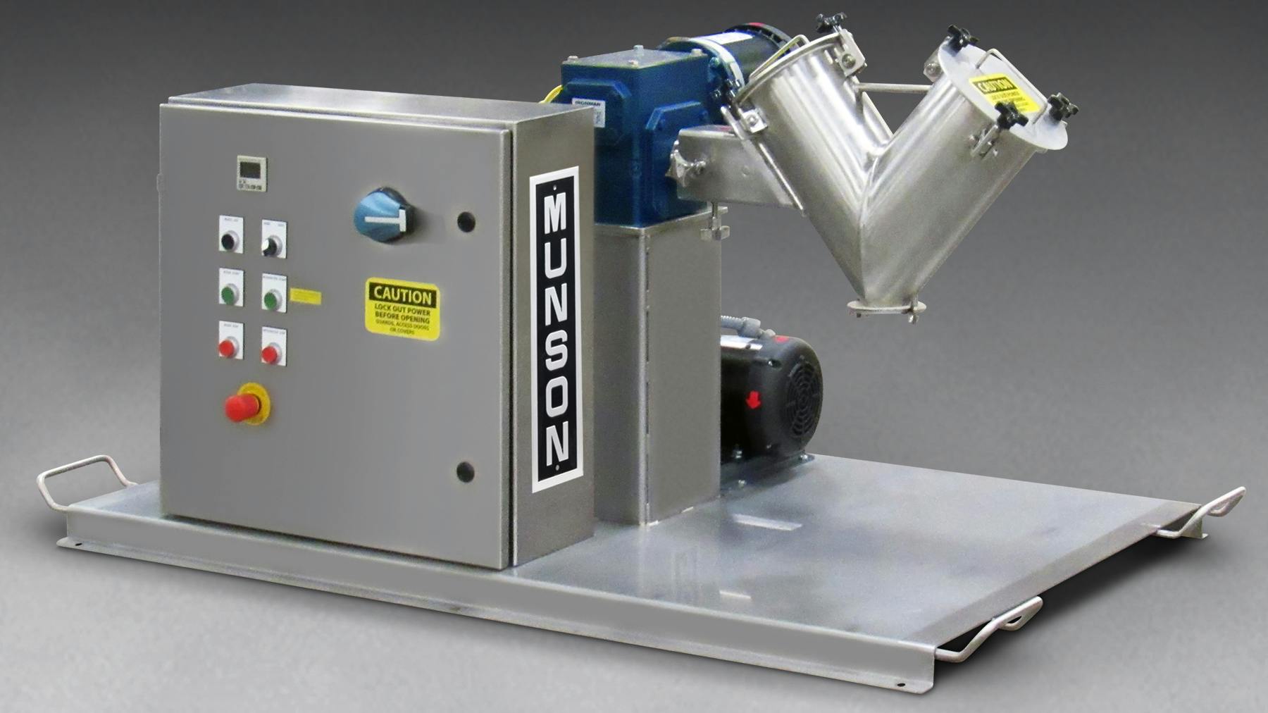 Munson laboratory vee cone blender