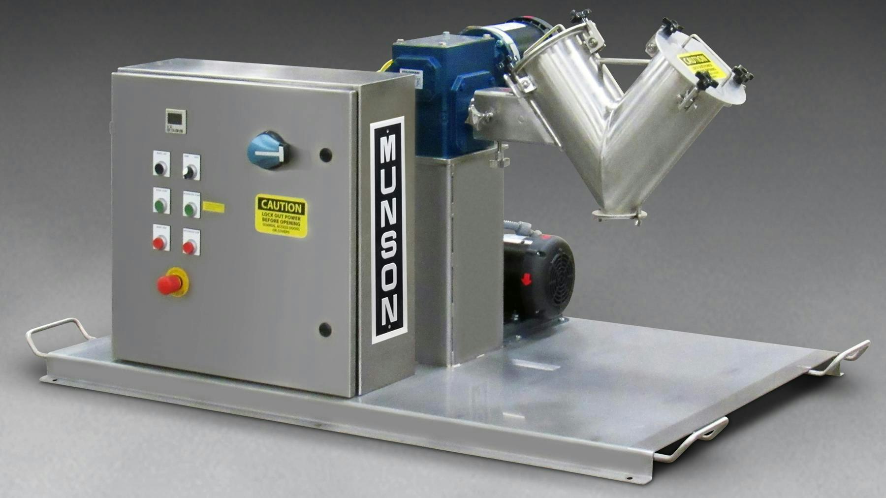 Munson laboratory vee cone blender