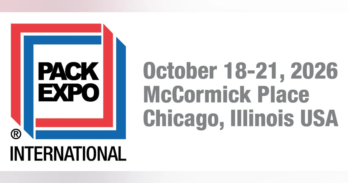 PACK EXPO International 2026 to highlight artificial intelligence and ...