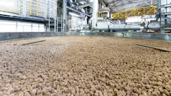 Reactor at BASF’s Ludwigshafen site being filled with X3D catalyst Reactor at BASF’s Ludwigshafen site being filled with X3D catalyst