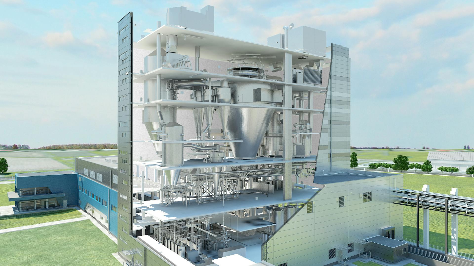 Triple A three stage dryer for infant formula