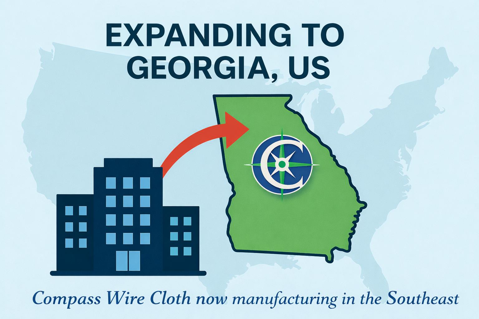 Compass Wire Cloth expands to Georgia