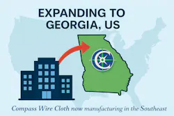 Compass Wire Cloth expands to Georgia Compass Wire Cloth expands to Georgia