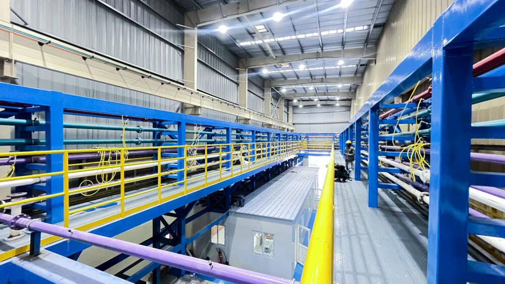 Qlar pneumatic conveying test center in Bangalore