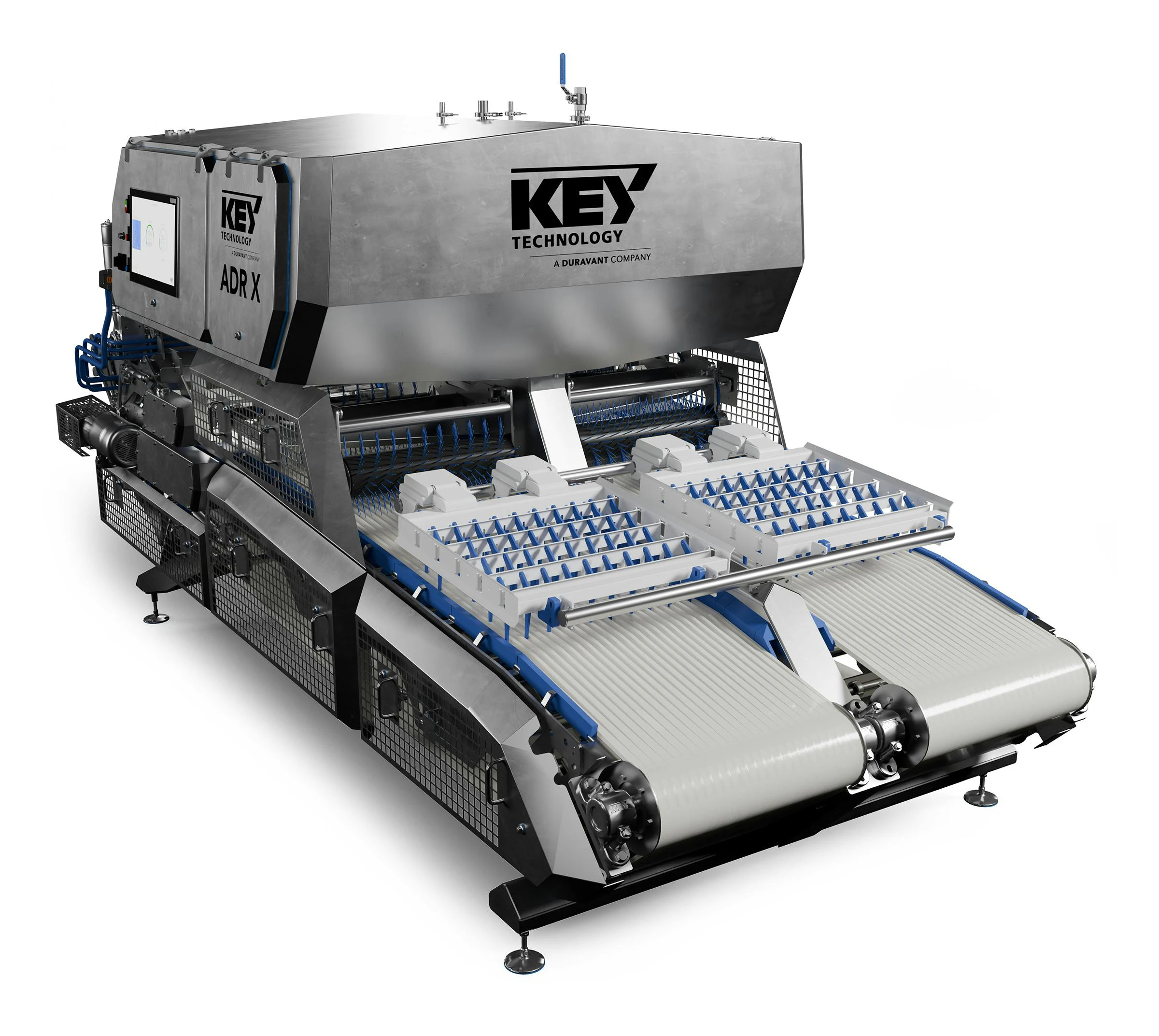 The new ADR X automatic defect removal system from Key Technology.