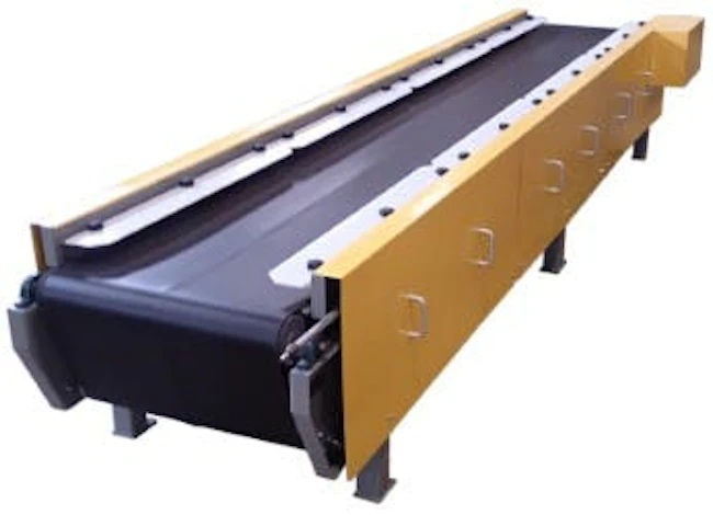 Vibratory belt conveyor