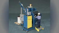 Flexicon mobile bag dumping station Flexicon mobile bag dumping station