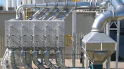 Exterior dust collection system Exterior dust collection system