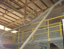 Randomly connected ducts Randomly connected ducts