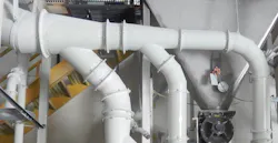 Properly designed duct system Properly designed duct system