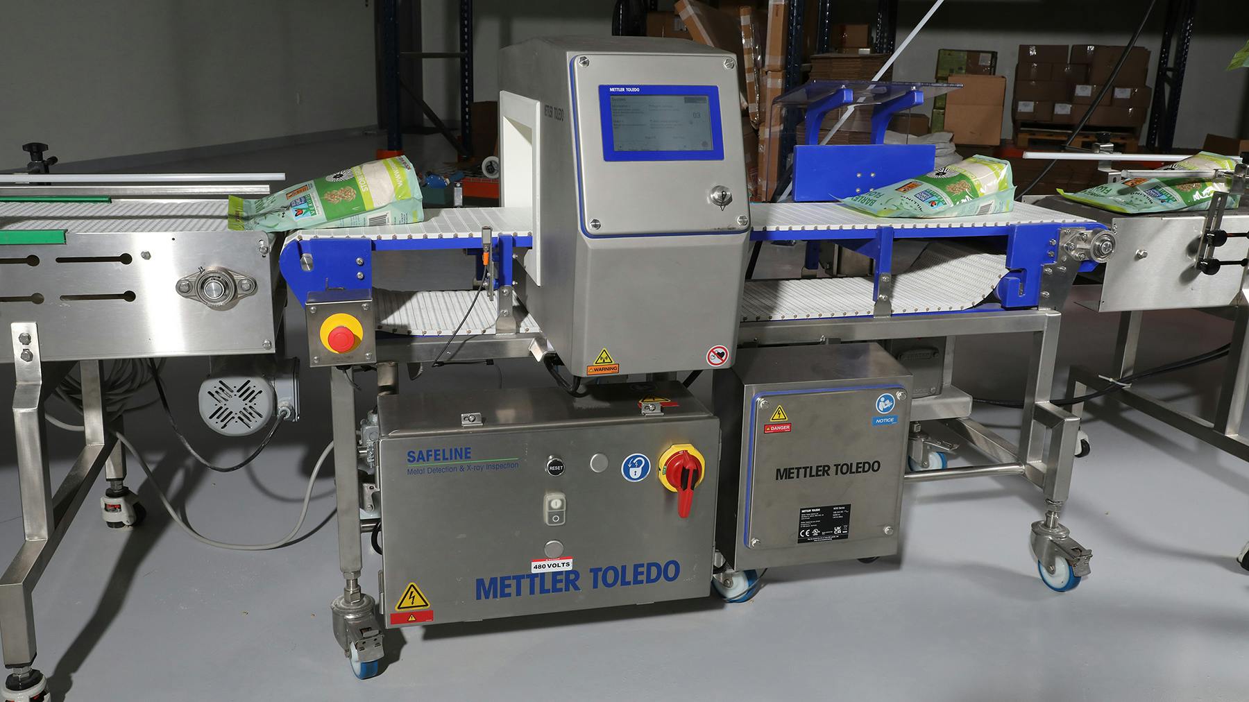 Green Star installed an M31R metal detector from METTLER TOLEDO.