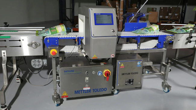 Green Star installed an M31R metal detector from METTLER TOLEDO.