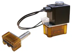 Spartan Scientific’s rocker style isolation valve with an industry standard manifold mount footprint. Spartan Scientific’s rocker style isolation valve with an industry standard manifold mount footprint.
