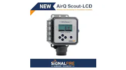 Designed for seamless integration with SignalFire’s 900 MHz gateways, the AirQ Scout-LCD features an advanced smart sensor that stores critical diagnostics directly on the sensor, including remaining life, calibration history, and serial number — all accessible via the built-in LCD. Designed for seamless integration with SignalFire’s 900 MHz gateways, the AirQ Scout-LCD features an advanced smart sensor that stores critical diagnostics directly on the sensor, including remaining life, calibration history, and serial number — all accessible via the built-in LCD.