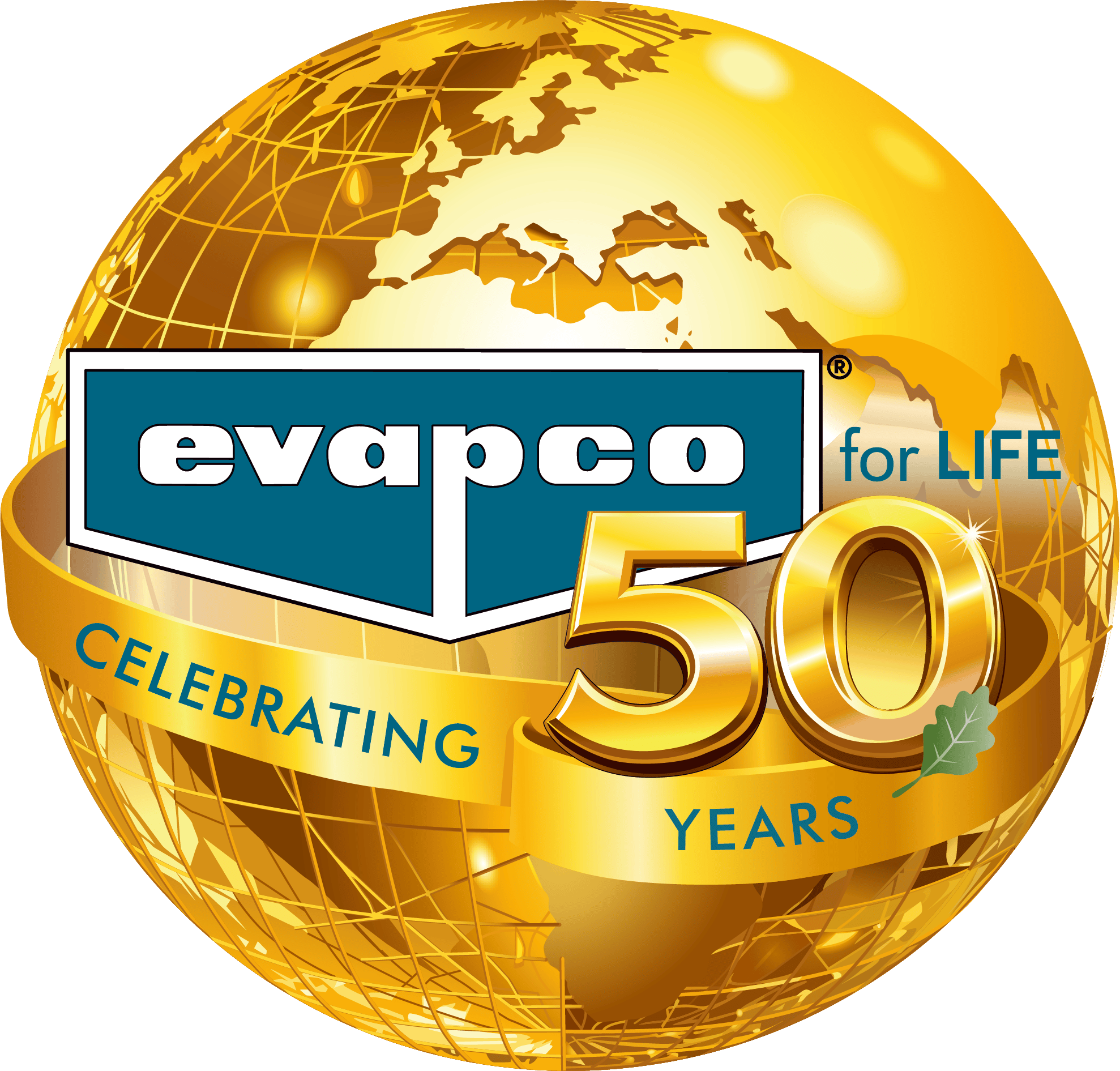 evapco_50th_logo
