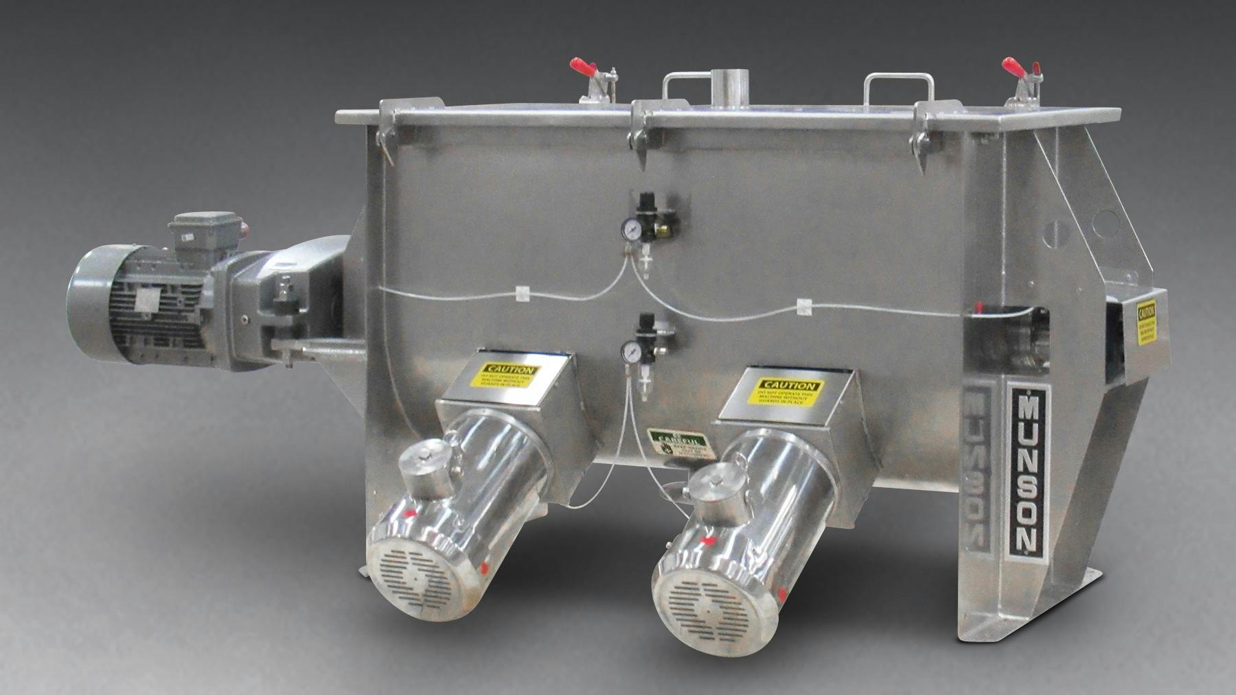 Munson sanitary paddle blender