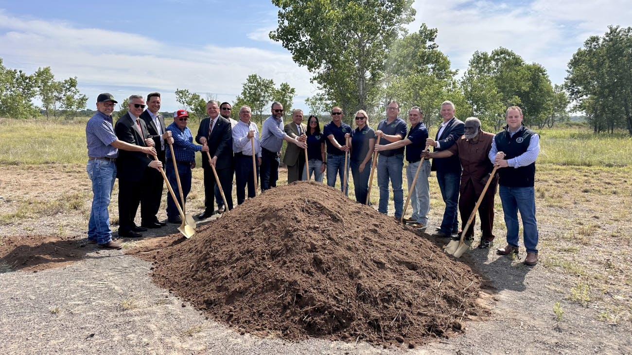 Green Fuels Operating groundbreaking