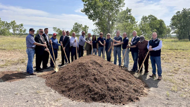 Green Fuels Operating groundbreaking