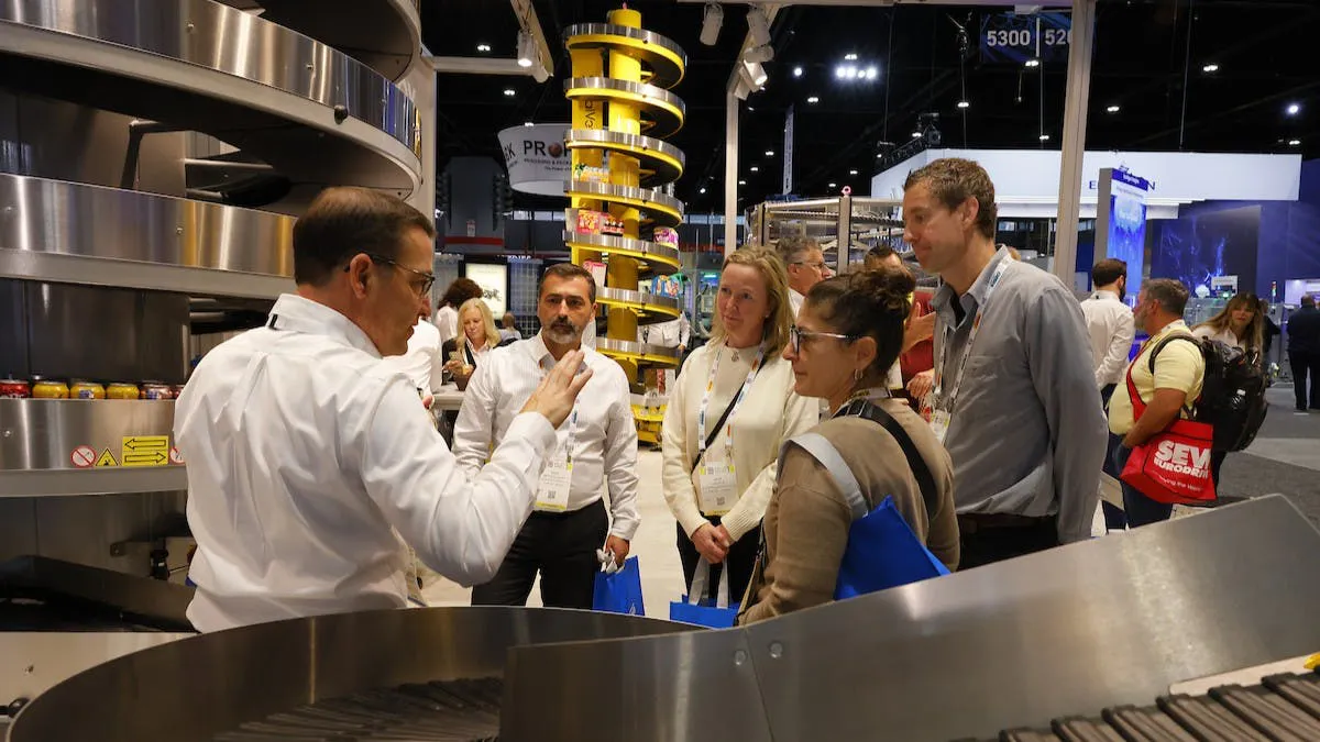 Pack Expo floor