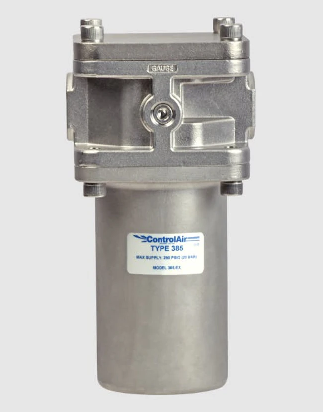 The Type 385 is engineered for reliable moisture and particulate removal while reducing maintenance requirements and improving system performance.