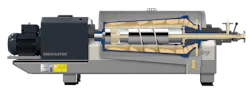 Sedicanters continuously remove solids while simultaneously clarifying the liquid phase, enabling efficient processing of fermentation broths containing yeast or bacterial cells.