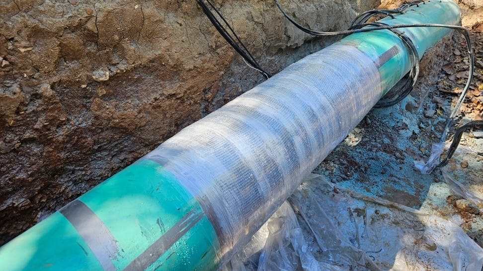 Denso pipe repair system