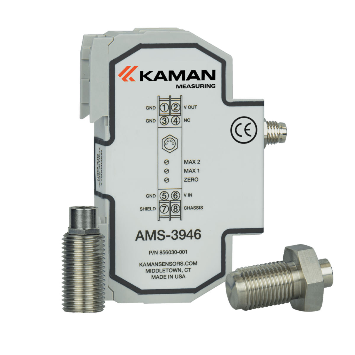 Kaman's AMS sensors significantly enhance condition monitoring systems by accurately measuring and monitoring runout, speed, and changes in machine vibration profiles.