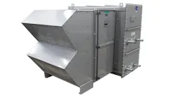 Steam condensing air heater