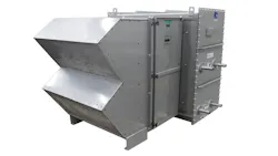 Steam condensing air heater