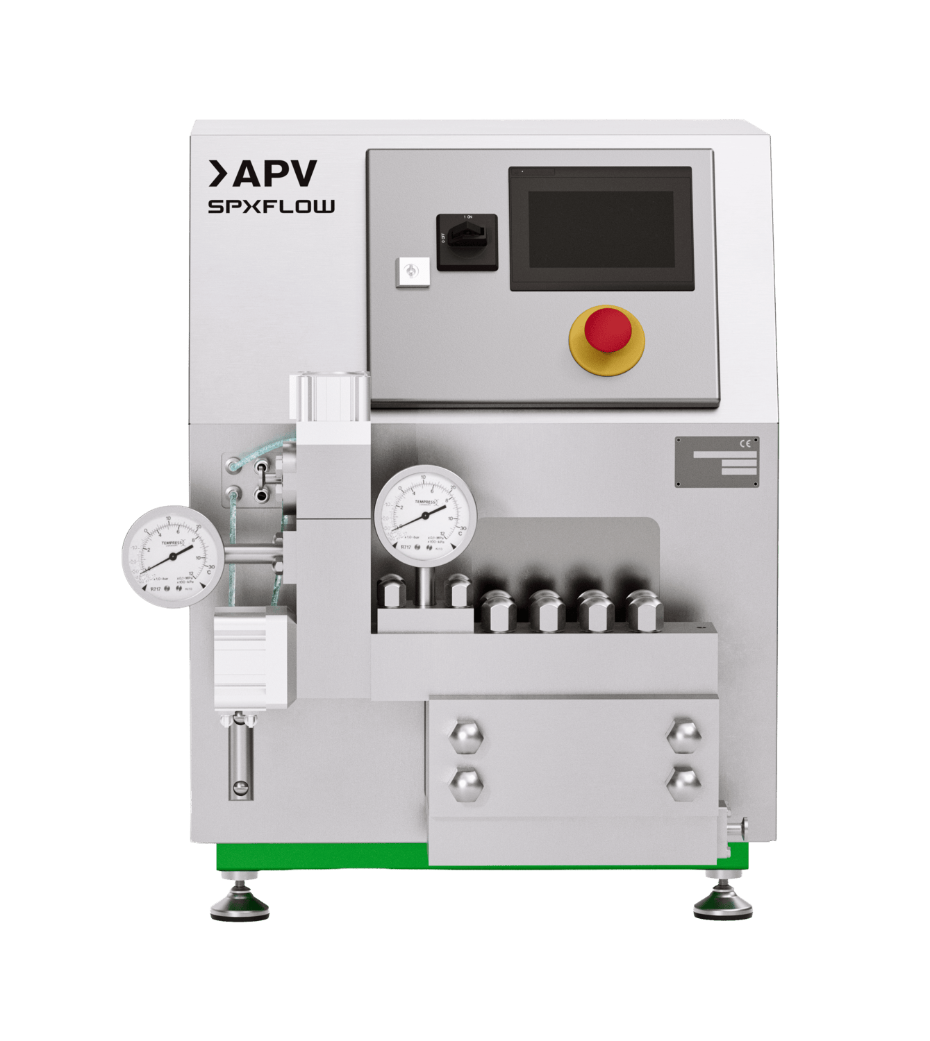 APV Pilot 4T Homogenizers.