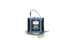 Emerson's Flexim FLUXUS 631 series provides portable non-intrusive clamp-on ultrasonic flow measurement for liquids, gases and steam.