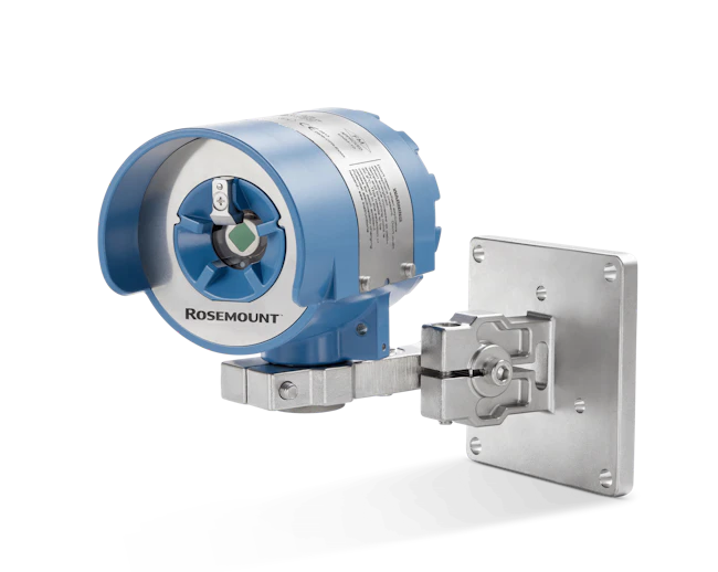 The Rosemount 965 Flame Detector uses four infrared sensors to help distinguish hydrocarbon fires from non-flame background radiation.