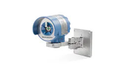 The Rosemount 965 Flame Detector uses four infrared sensors to help distinguish hydrocarbon fires from non-flame background radiation.