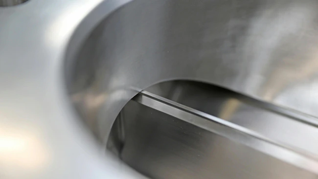 RotaVal Fast Clean rotary valve interior
