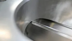 RotaVal Fast Clean rotary valve interior