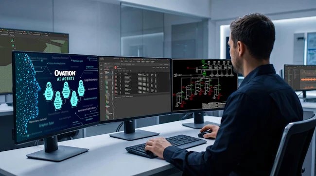 Designed to seamlessly integrate with the Ovation Automation Platform 4.0 release, the new Ovation AI Agents are embedded into native operational workflows and operator tools, eliminating the time-consuming need to switch between systems.