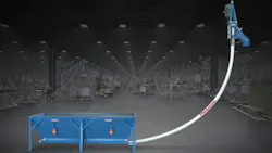 Flexicon flexible screw conveyor
