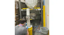Integrated bulk bag unloader-conveyor