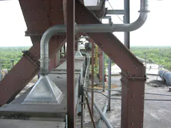 Conveyor enclosure and dust collection