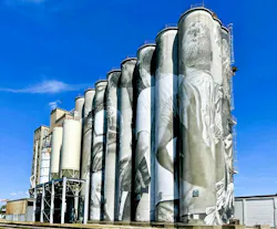 Silo Art project, Mankato, MN