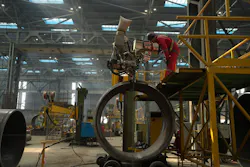 Construction of the Shah Deniz Compression platform, which is scheduled to be completed in 2029.