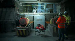 ANYmal autonomous inspection robot in cement plant