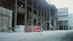 ANYmal inspecting Vigier cement plant