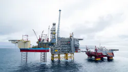 Equinor offshore oil rig