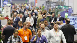 Attendees at Pack Expo International