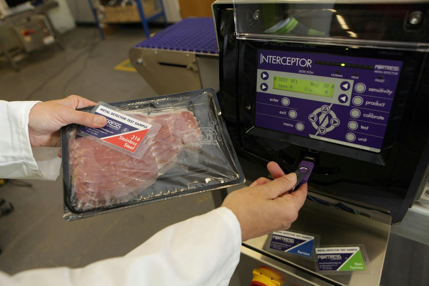 Regular testing of food metal detectors is required for critical control points.